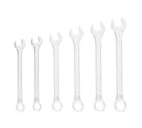 Grupa Topex Metal Combination Wrenches Set Polished Chrome Finish Sizes 8-10-12-13-14-17