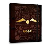 Grupo Erik Ring Binder A4 - Harry Potter | 2 Ring Binder 10.6 x 12.6 inches - 27 x 32 cm | A4 Ring Binder Folder, Document Folder | Harry Potter Gifts, Harry Potter Stationery