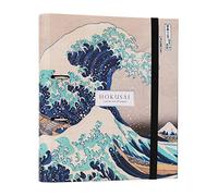 Grupo Erik 2 Ring Binder A4 - Hokusai Stationery, Japanese Art Gifts | A4 Folder with Elastic closure, School Folders for Paperwork A4, Back to School Supplies | The Great Wave off Kanagawa