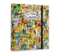 Grupo Erik 2 Ring Binder A4 - The Simpsons Gifts | 10.6 x 12.6 inches - 27 x 32 cm - A4 Ring Binder Folder, Document Folder | The Simpsons Merchandise