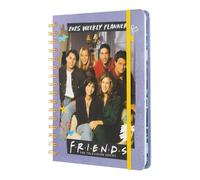 Grupo Erik 2025 Diary A5 Week To View - Friends | January 2025 - December 2025 | A5 Planner With Stickers & Pocket | 2025 Planner Diary, 2025 Diary A5 | Friends Diary 2025