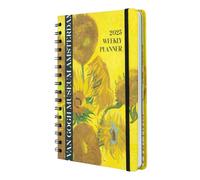 Grupo Erik 2025 Diary A5 Week To View - Van Gogh Museum | January 2025 - December 2025 | A5 Planner With Stickers & Pocket | 2025 Planner Diary, 2025 Diary A5, Cute Planner