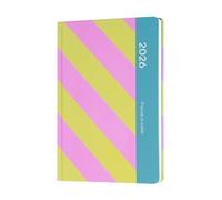 Grupo Erik 2026 Diary A5 Week To View - Fun Focus In Color | A5 Weekly Planner 2026 With Diary Stickers, Pocket, Bookmark, December 2025 - December 2026 | Cute Planner