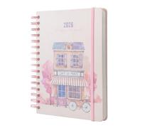 Grupo Erik 2026 Diary A5 Week To View - Paris Watercolor | A5 Weekly Planner 2026 With Diary Stickers, Bookmarks, January 2026 - December 2026 | Cute Planner