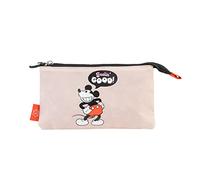 Erik Pencil Case Disney Mickey 100Th Anniversary - 3-Compartment