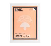 Grupo Erik 30x40 Picture Frame - White Photo Frames Wall, Large Picture Frames 30cm x 40cm, Family Photo Frame, Art Wall Decor - New Home Gifts, Home Decor Gifts