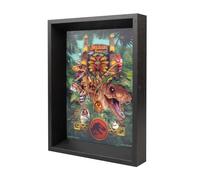 Grupo Erik Jurassic Park Framed Lenticular Print | Framed Wall Art, Prints For Walls Framed, Framed Wall Art For Living Room, Wall Posters | Jurassic Park Gifts, Jurassic Park Merchandise