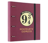 Grupo Erik Ring Binder A4 - Harry Potter Platform 9 3/4 | 4 Ring Binder 10.6 x 12.6 inches - 27 x 32 cm | A4 Ring Binder Folder, Document Folder | Harry Potter Gifts, Harry Potter Stationery