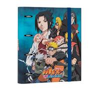 Grupo Erik Ring Binder A4 - Naruto Shippuden | 4 Ring Binder 10.6 x 12.6 inches - 27 x 32 cm | A4 Ring Binder Folder, Document Folder | Naruto Manga, Naruto Gifts
