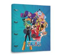 Grupo Erik 4 Ring Binder A4 - One Piece Manga | 10.6 x 12.6 inches - 27 x 32 cm - A4 Ring Binder Folder, Document Folder | One Piece Merch