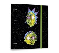 Grupo Erik 4 Ring Binder A4 - Rick and Morty Merch | 10.6 x 12.6 inches - 27 x 32 cm - A4 Ring Binder Folder, Document Folder | Rick and Morty Gifts
