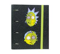 Grupo Erik 4 Ring Binder A4 - Rick and Morty Merch | 10.6 x 12.6 inches - 27 x 32 cm - A4 Ring Binder Folder, Document Folder | Rick and Morty Gifts