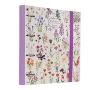 Grupo Erik Ring Binder A4 - Wild Flowers | 4 Ring Binder 10.6 x 12.6 inches - 27 x 32 cm | A4 Ring Binder Folder, Document Folder | Cute Stationery Gifts