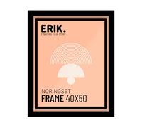 Grupo Erik 40x50 Picture Frame - Black Photo Frames for Wall