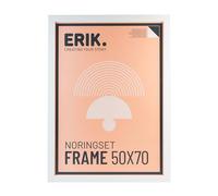 Grupo Erik 50x70 Picture Frame - White Photo Frames for Wall