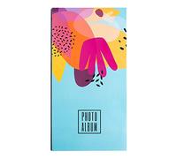 Grupo Erik 6x4 Photo Album - Abstract Summer, Soft Cover, 10x15 cm | 96 Pockets Photo Albums 6x4, Memory Book | Cute Travel Gifts under 5 Pounds, Cheap Gifts for Women & for Men, 5 Pound Items