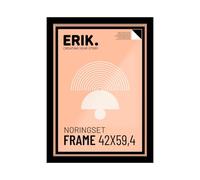 Grupo Erik A2 Picture Frame - 42 x 59.4cm / 42cm x 60cm Frame / 59cm x 42cm Frame, Black Photo Frames, Large Picture Frames, Poster Frame, Wall Art, Wall Photo Frame, Home Decor, Wall Decor