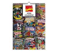 Grupo Erik A3 Wall Calendar 2026 - Marvel Calendar 2026 Month To View | A3 Wall Planner, Family Planner Monthly | Comics Marvel Gifts Under 10 Pounds, Gifts For Friends