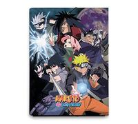 Grupo Erik A4 Folder - Naruto Shippuden | 3 Flap Folder 13.4 x 10 inches - 34 x 25.5 cm | Document Organiser, School Folders, Document Folder | Naruto Gifts, Naruto Manga