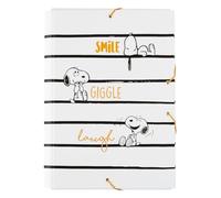 Grupo Erik A4 Folder - Snoopy | 3 Flap Folder 13.4 x 10 inches - 34 x 25.5 cm | Document Organiser, School Folders, Document Folder | Peanuts Snoopy Gifts