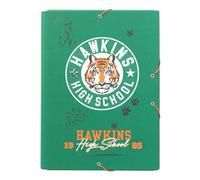 Grupo Erik A4 Folder - Stranger Things | 3 Flap Folder 13.4 x 10 inches - 34 x 25.5 cm | Document Organiser, School Folders, Document Folder | Stranger Things Gifts, Stranger Things Merchandise