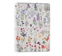 Grupo Erik A4 Folder - Wild Flowers | 3 Flap Folder 13.4 x 10 inches - 34 x 25.5 cm | Document Organiser, School Folders, Document Folder | Cute Stationery