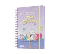 Grupo Erik A5 Academic Diary 2025-2026 Week To View - BT21 Stationery | Back To School Planner 2025-2026 Student, A5 Mid Year Diary 2025-2026 Week To View | BT21 Gifts Kawaii Stationery