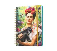 Grupo Erik A5 Academic Diary 2025-2026 Week To View - Frida Kahlo | Back To School Planner 2025-2026 Student, A5 Mid Year Week To View | Diary Frida Kahlo Gifts
