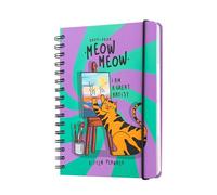Grupo Erik A5 Academic Diary 2025-2026 Week To View - Meow Meow Cat Stationery | Back To School Planner 2025-2026 Student, A5 Mid Year Diary 2025-2026 Week To View | Gifts For Cat Lovers