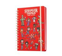 Grupo Erik A5 Academic Diary 2025-2026 Week To View - Stranger Things Stationery | Back To School Planner 2025-2026 Student, A5 Mid Year Week To View | Diary Stranger Things Gifts