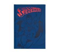 Grupo Erik A5 Notebook Hardback - DC Comics Superman | Bullet Journal Dotted Note Book, Dotted Notebook A5 Sketchbook | Stationery Gifts, DC Comics Gifts