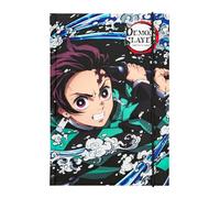 Grupo Erik A5 Notebook Hardback - Demon Slayer Manga | Bullet Journal Dotted Note Book, Dotted Notebook A5 Sketchbook | Demon Slayer Gifts, Anime Gifts