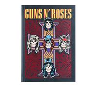 Grupo Erik A5 Notebook Hardback - Guns N’ Roses Merch | Bullet Journal Dotted Note Book, Dotted Notebook A5 Sketchbook | Music Gifts, Guns N Roses Gifts
