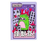 Grupo Erik A5 Notebook - Ketnipz | Dotted Journal, Dotted Notebook, Bullet Journal | Notebooks A5, Notepads A5, A5 Notepad, Sketchbook A5 | Dinosaur Gifts