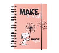 Grupo Erik Snoopy A5 Notebook | Bullet Journal | Notebooks A5 | Notepads A5 | A5 Notepad | Dotted Bullet Journal | A5 Dotted Notebook | Sketchbook A5 | Snoopy Gifts