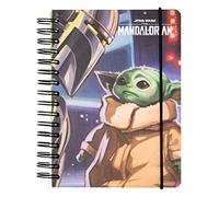 Grupo Erik A5 Notebook Hardback - Star Wars Stationery Supplies | Bullet Journal, Dotted Notebook A5 Sketchbook | The Mandalorian Star Wars Gifts Under 10 Pounds, Grogu Baby Yoda Gifts