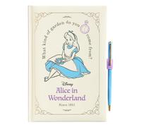 Grupo Erik Disney Alice In Wonderland Premium A5 Notebook With Pen | Notebooks A5 | Notepads A5 | A5 Notepad | Blank Notebook | Plain Notebook | Sketchbook A5 | Alice In Wonderland Gifts