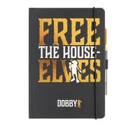 Grupo Erik A5 Notebook & Pen Set - Harry Potter Gifts | Bullet Journal Dotted Note Book, Dotted Notebook A5 Sketchbook | Dobby Harry Potter Stationery Gifts Under 15 Pounds