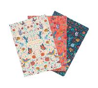 Grupo Erik A5 Notebook Set - Frida Kahlo Gifts | 3 A5 Notebooks - Lined, Plain, Dotted - 32 sheets (64 pages) | Flower Notebook, Cute Stationery Gifts Under 15 Pounds