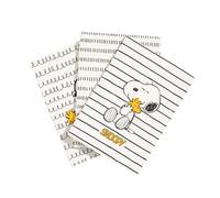 Grupo Erik Snoopy Pack Of 3 A5 Notebooks | A5 Notebook | Notebooks A5 | Notepads A5 | A5 Notepad | Snoopy Gifts | Cute Stationery | Cute Gifts | Peanuts Snoopy