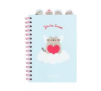 Grupo Erik A5 Project Notebook With 4 Dividers - Pusheen Merchandise | Notepad A5 Notebook With Dividers, Project Planner | Pusheen Gifts For Cat Lovers