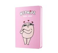 Grupo Erik Pocket Academic Diary 2025-2026 Week To View - Ketnipz Pink Stationery | A6 Diary 2026 17 Month, Weekly Academic Planner 2025-2026 Mid Year | Pink, Cute