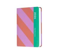 Grupo Erik A6 Diary 2026 Week To View - Rise Plan Action | Pocket Diary 2026 Week To View With Planner Stickers, Pocket, Bookmark, December 2025 - December 2026 | Cute Planner