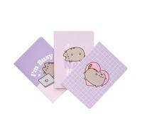 Grupo Erik Pack Of 3 A6 Notebooks - Pusheen | A6 Notebook, Notebooks A6, Notepads A6, A6 Notepad, A6 Sketchbook | Cute Stationery, Cute Gifts, Cute Notebooks