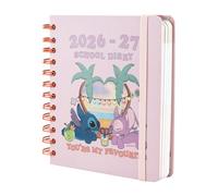 Grupo Erik Academic Diary 2026-2027 Page a Day - Disney Stitch Gifts | Back to School Planner 2026-2027, Mid Year Diary 2026 2027 Day per Page | Stitch Stationery Gifts, Disney Stationery