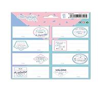 Grupo Erik Amelie Pastel Collection - Self Adhesive Food Labels | Gift & School Stickers