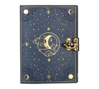 Grupo Erik Astral A5 Notebook Faux Leather - Moon & Stars Stationery Gifts | Plain Journal Notebooks, Blank Notebook A5 Sketchbook, Blank Journal | Cute Gifts under 10 Pounds, for Friends