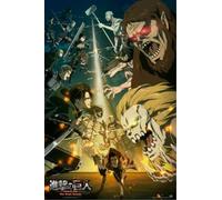 Grupo Erik Attack On Titan - Paradis VS Marley Poster - 36 x 24 inches / 91.5 x 61 cm - Shipped Rolled Up - Cool Posters - Art Poster - Posters & Prints - Wall Posters
