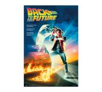 Grupo Erik Poster Back To The Future - 36 x 24 inches / 91.5 x 61 cm - Shipped Rolled Up - Cool Posters, Art Poster, Wall Posters & Prints