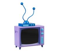 Grupo Erik Battery Lamp - The Simpsons Gifts | Desk Lamp Table, Mood Light, Gaming Light | The Simpsons Figures - TV with Bendable Antennas, Cool Room Decor